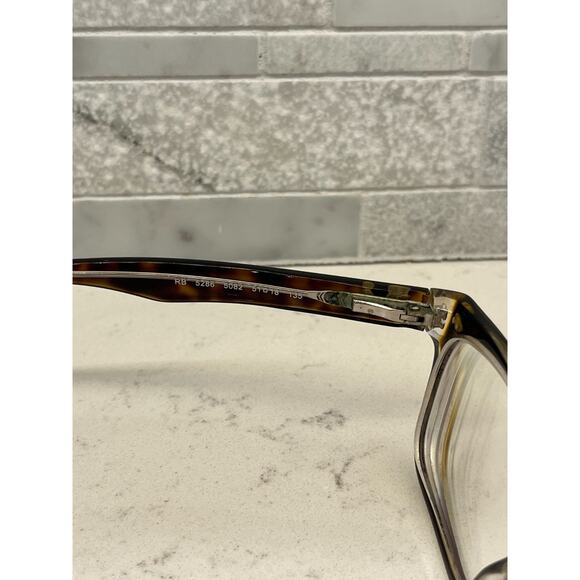 Ray-Ban Unisex Tortoise Eyeglasses RB 5286 5082 51-18 135 *FRAMES ONLY* - Picture 3 of 6